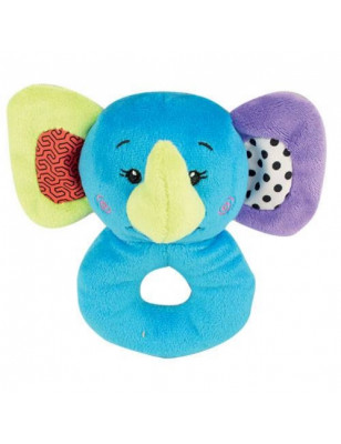 Divers, Peluche Hochet Rond Puppy Elephant