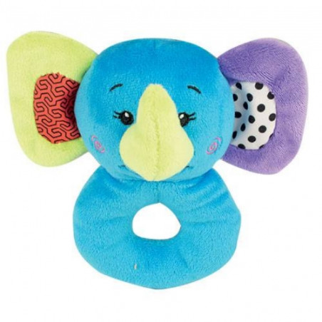 Welpe Elefant Rundes Rassel Kuscheltier