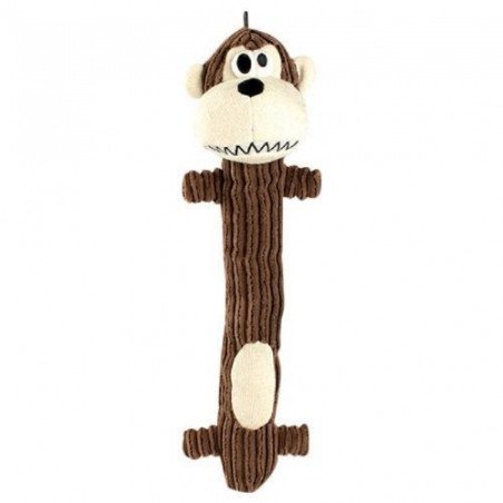 Braunes Kuscheltier mit Loofa-Sound