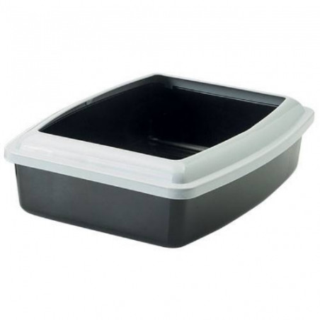 Jumbo Ovale Katzentoilette und Rand