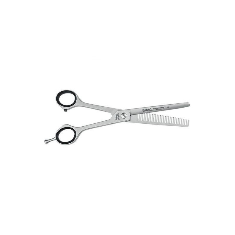 EHASO, Ciseaux sculpteurs inox 17cm Ehaso 30 dents EHASO, Ciseaux sculpteurs inox 17cm Ehaso 30 dents
