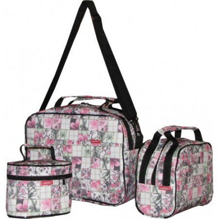 Set mit 3 Pflegeetuis