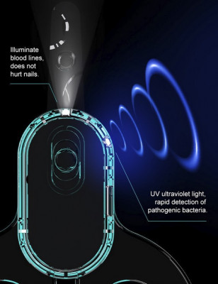 Nagelknipser mit Led