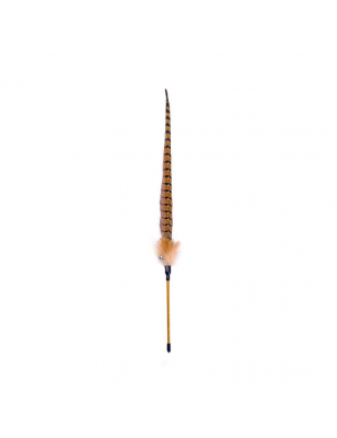 Beige pheasant feather duster
