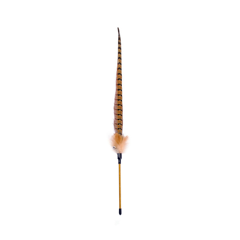 Beige pheasant feather duster