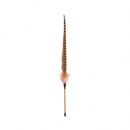 Beige pheasant feather duster