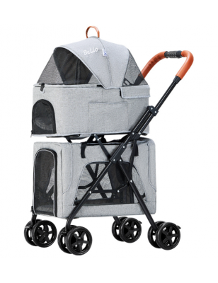 Abnehmbarer Doppelkinderwagen