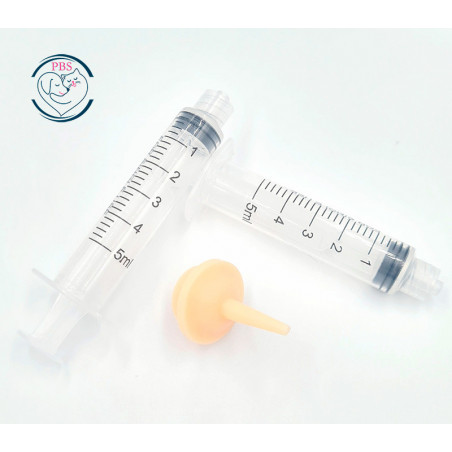 PBS, Kit 1 tétine Medium avec Seringues