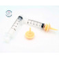PBS, Kit of 2 Medium Teats and Syringes