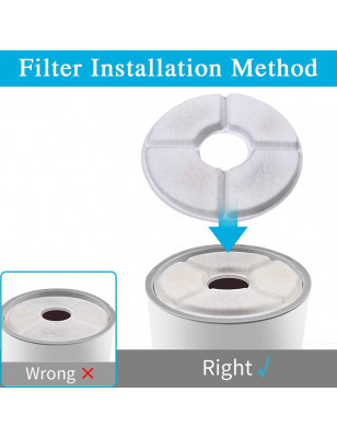 Set of 2 Flower Fountain Filters