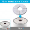 Set of 2 Flower Fountain Filters