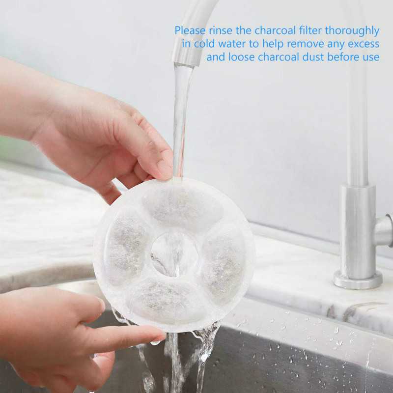 Set of 2 Flower Fountain Filters