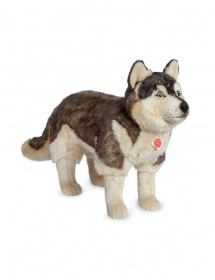 Large Husky dog plush by Hermann Teddy