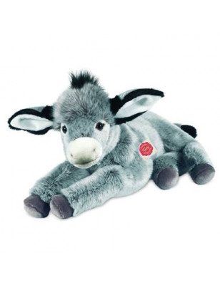 Lying donkey soft toy 50 cm by Hermann Teddy