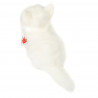 Peluche gatto British Shorthair bianco Hermann Teddy