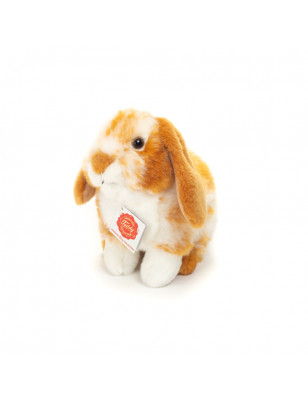 Hermann Teddy red and white rabbit soft toy