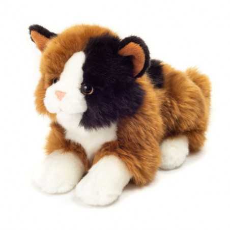 Peluche Hermann Teddy Lying Calico Cat