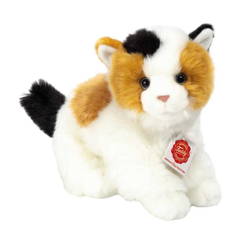 Peluche Chat Porte-Bonheur – Teddy Hermann | Doux & Symbolique