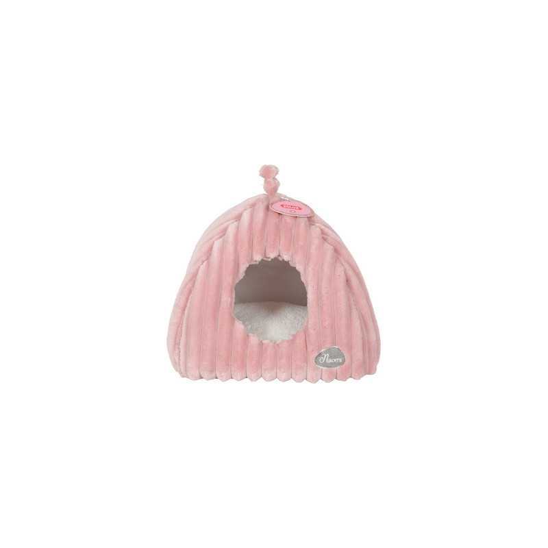 Igloo Naomi rose pour chat et petit chien Zolux