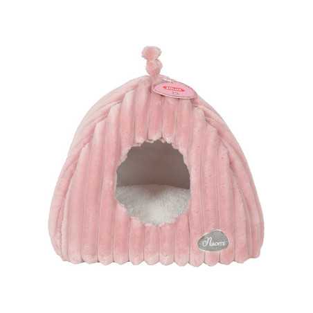 Igloo Naomi rose pour chat et petit chien Zolux