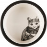 Comedero para gatos de cerámica Trixie