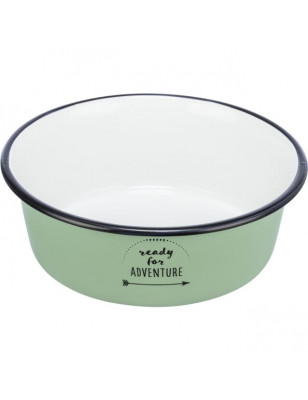 Gamelle, en émail/acier inox 0.3 L Trixie