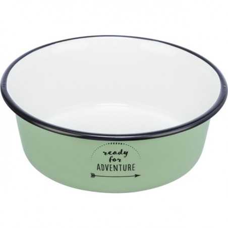 Gamelle, en émail/acier inox 0.3 L Trixie