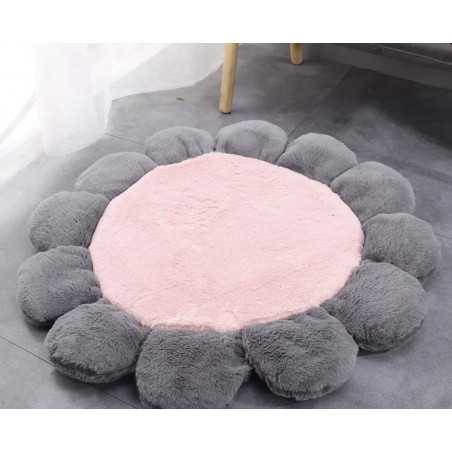 Tappeto floreale per cani e gatti, 100 cm