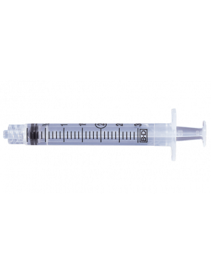 Pack of 5 Syringes 3ml Luer...
