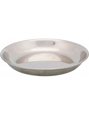 Gamelle plate en acier inox Trixie