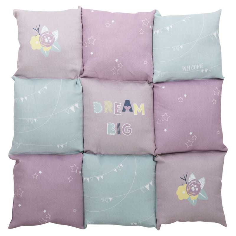 Puppy Patchwork Cushion