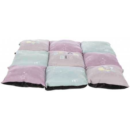 Welpen-Patchwork-Kissen