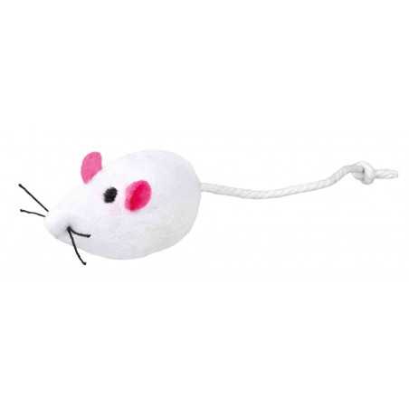 Lot de 2 Souris avec clochette et Herbe à Chat Trixie