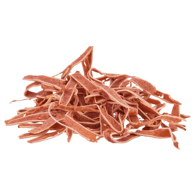 Sachet 20g de friandises carpaccio Trixie pour chat en fines tranches au canard 65% et poisson 20% riches en protéines