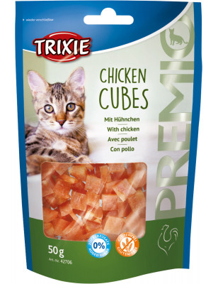 Cubes de poulet pour chat,...