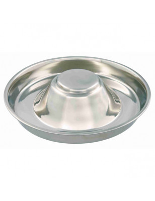 Stainless steel bowl for puppies