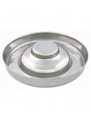 Stainless steel bowl for puppies