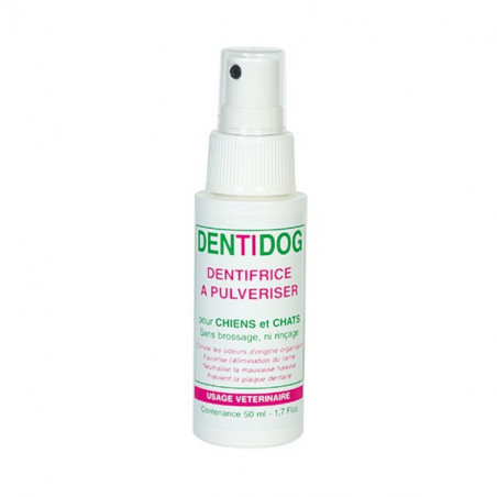 Dentifrice en spray Dentidog
