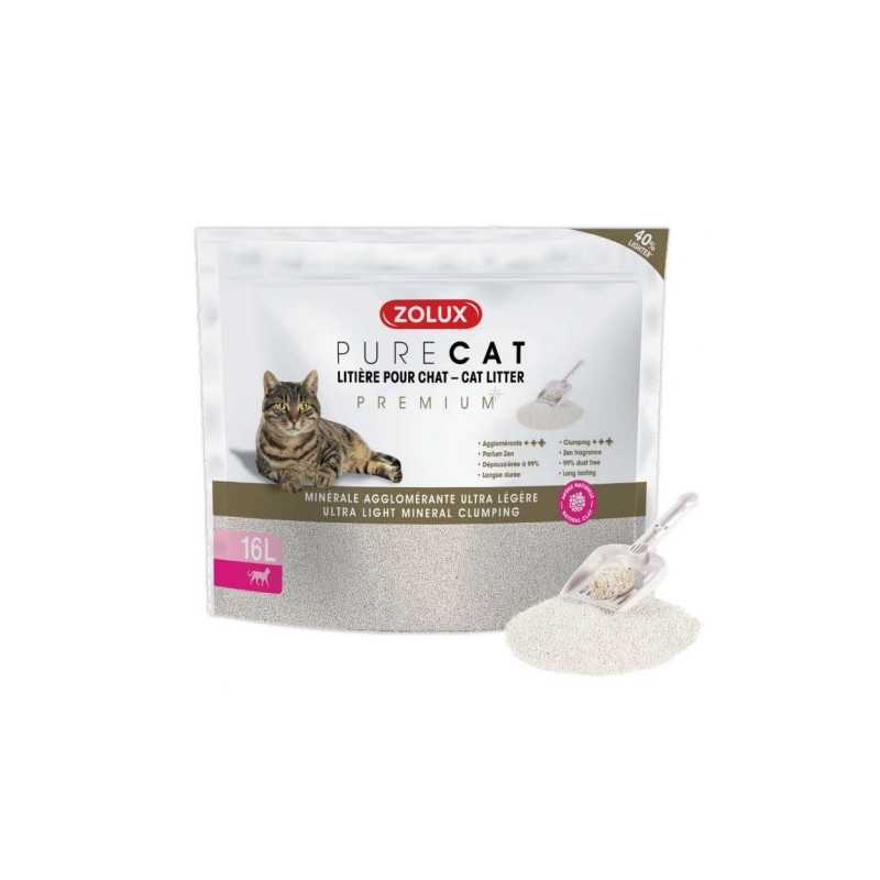 Zolux ultra light clumping litter 10 L