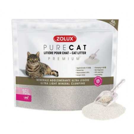 Zolux ultra light clumping litter 10 L