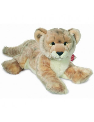 Lying lioness soft toy 32 cm by Hermann Teddy Original