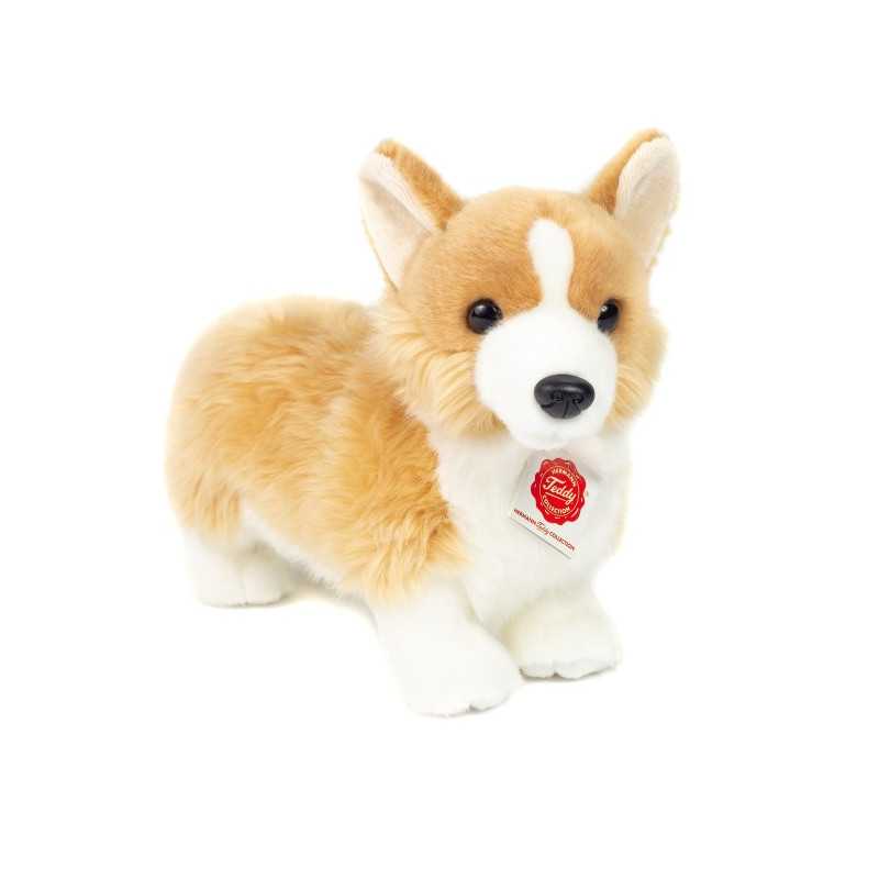 Peluche chien Corgi 30 cm par Hermann Teddy Collection