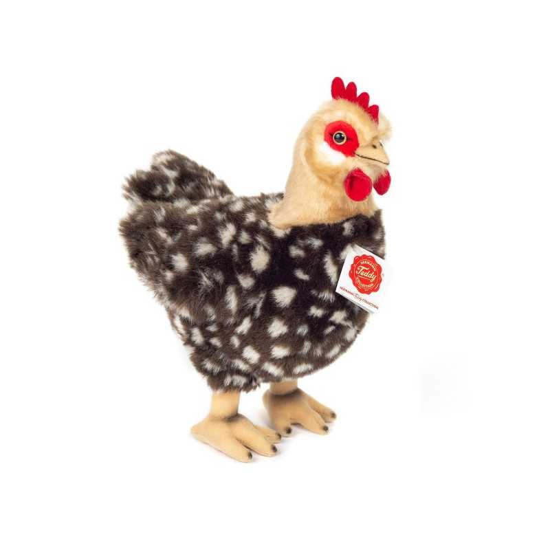 24cm Chicken Soft Toy by Teddy Hermann