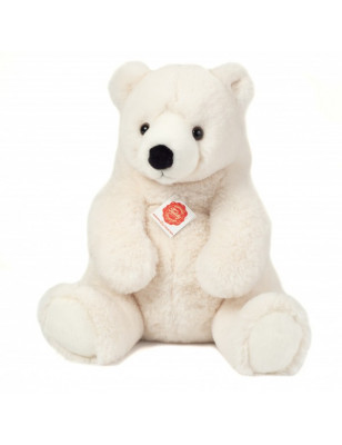 Peluche Ours Polaire 35 cm – Teddy Hermann | Doux & Réaliste