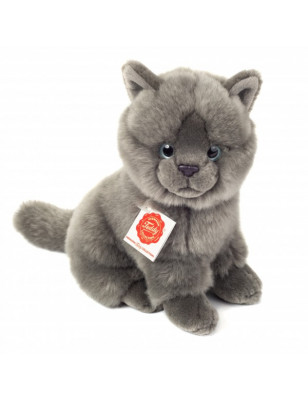 Peluche Certosino Gatto Teddy Hermann Originale