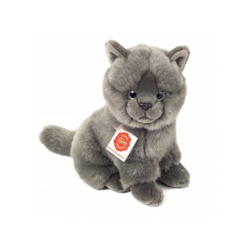 Peluche Certosino Gatto Teddy Hermann Originale