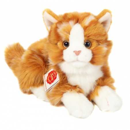 Peluche gato atigrado rojo de Teddy Hermann
