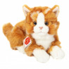 Red tabby cat soft toy by Teddy Hermann