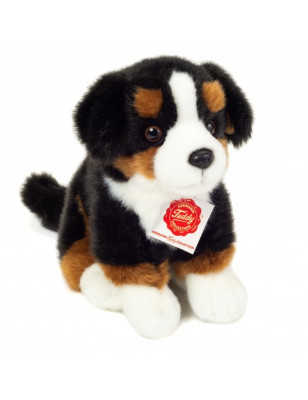 Perro de montaña bernés de peluche sentado Teddy Hermann