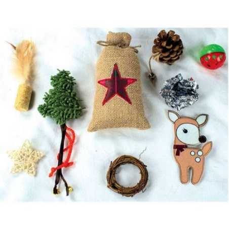 Set of 9 cat toys, Divers